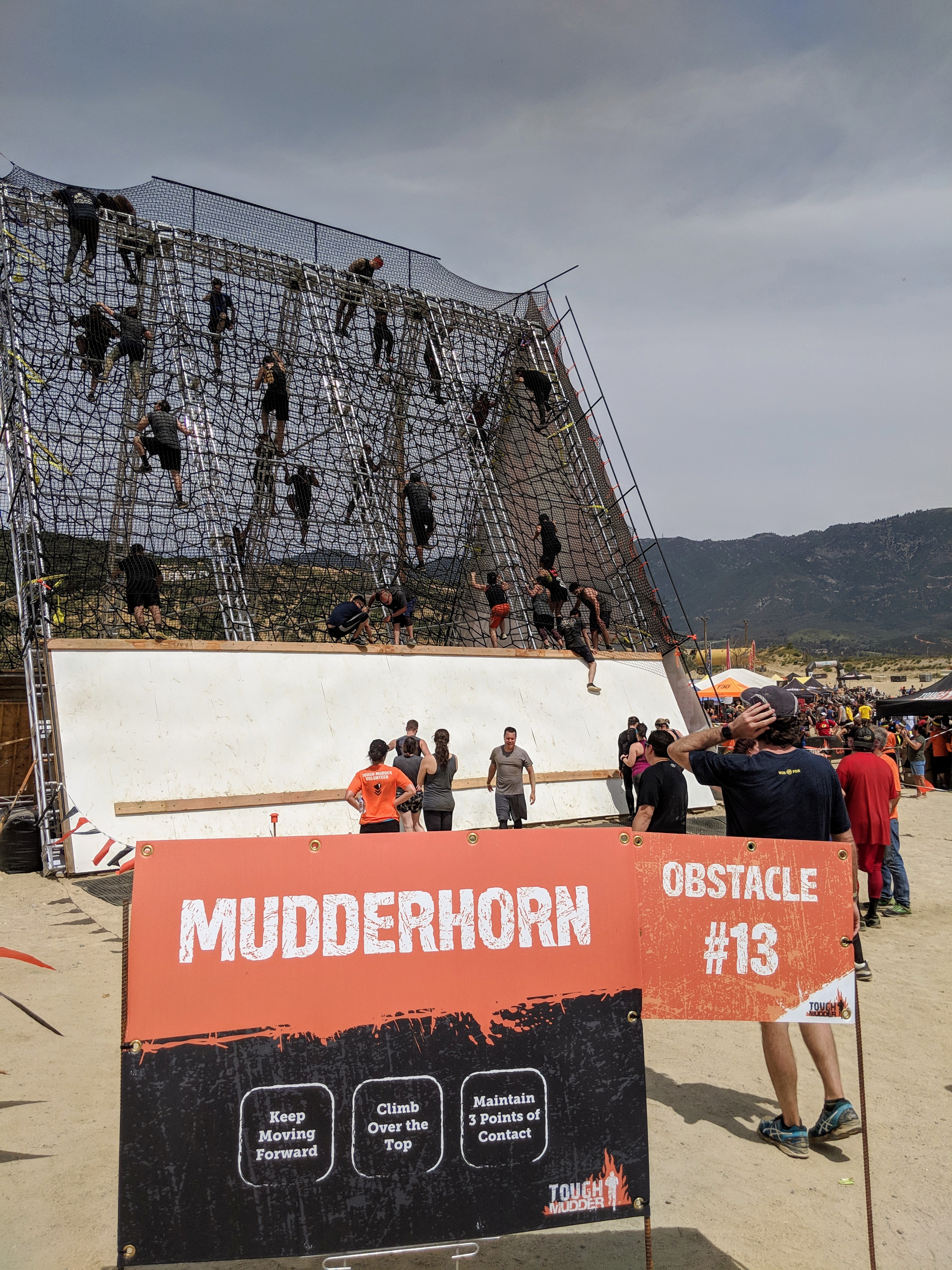 Tough Mudder Obstacle Course in Los Angeles